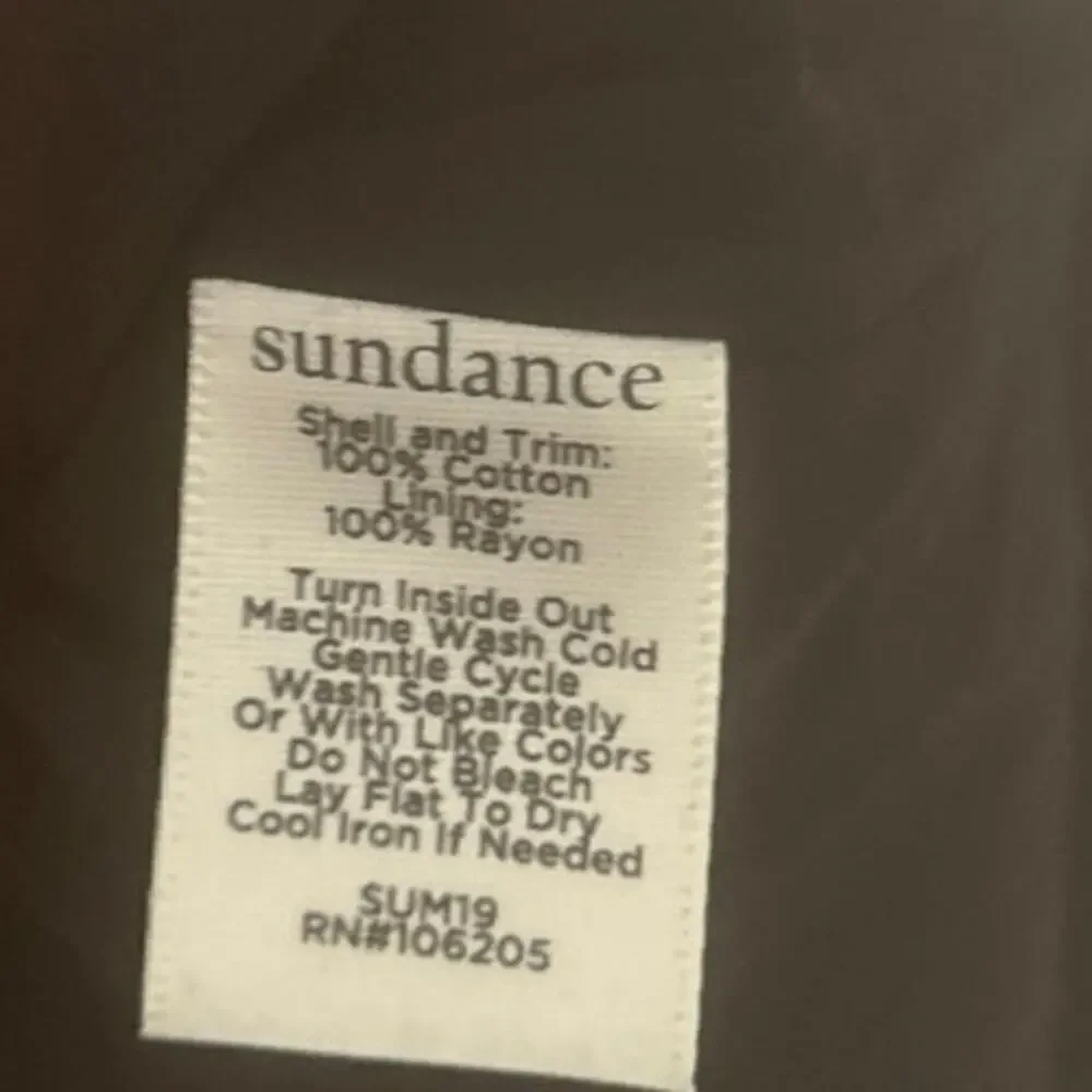 SUNDANCE Amira Black Lace Crochet Cotton Sleeveless Dress Size Small - Picture 13 of 13